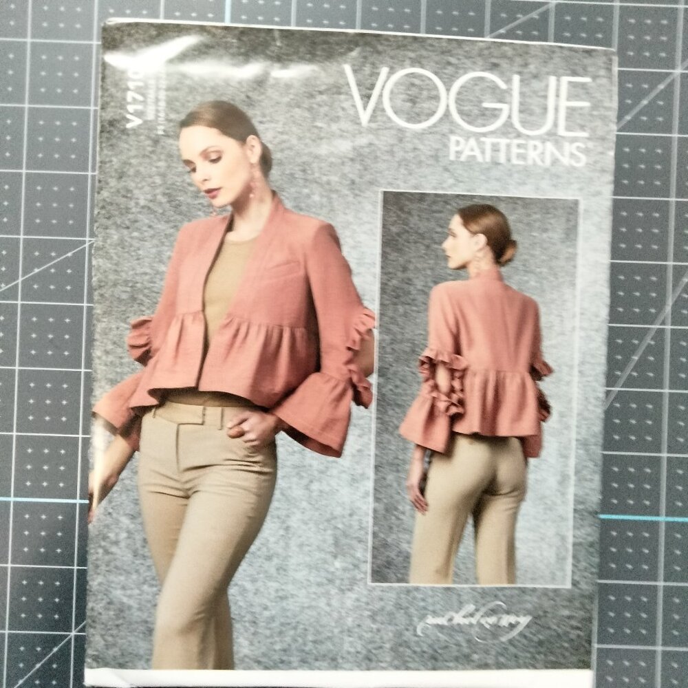 V1710 Rachel Comey Vogue Pattern, 16-24, Misses' Jacket